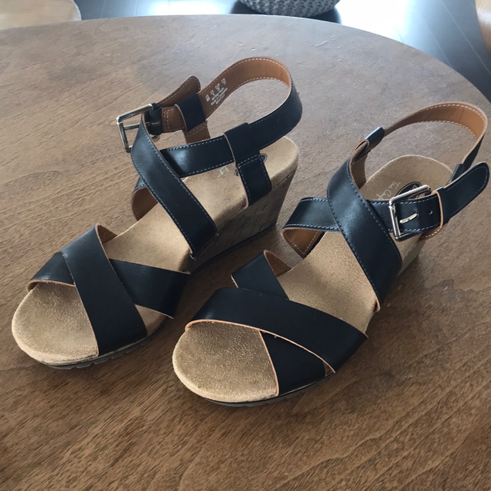 Dr. Scholls Black Sandals